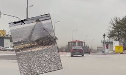 Ankara’da yol çökmesi mizaha dönüştü: Vatandaş "negatif kasis" diye tiye aldı