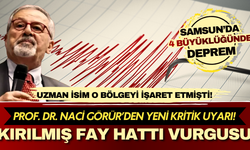 Samsun'daki deprem sonrası Naci Görür'den korkutan uyarı