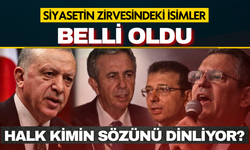 Türkiye’nin en etkili siyasi figürleri belli oldu