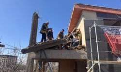 Ankara’da kaçak villa inşaatında kaza: 2 işçi yaralandı!