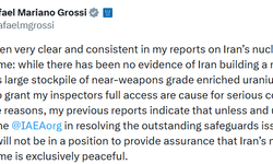 UAEA Başkanı Grossi’den İran açıklaması: Nükleer bomba kanıtı yok ama endişe büyük