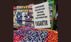 Ankara’da şeker reyonundaki “yasaktır” yazısı tartışma başlattı: Sosyal medya ikiye bölündü