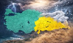 Meteoroloji'den 19 il için sarı kodlu uyarı: Kuvvetli yağış, fırtına ve çöl tozu geliyor