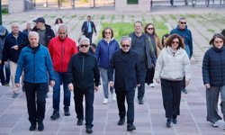 Ankara Üniversitesi'nde sağlıklı yaşam mesajı: Sabahın enerjisi kampüse taşındı