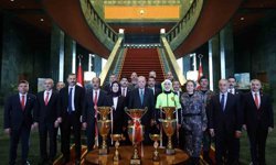 Cumhurbaşkanı Erdoğan, Türk Polis Teşkilatı’nın 181. Yıl Dönümünde Polislerle Ankara'da Buluştu