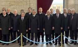 Devlet Erkanı Anıtkabir’de Bir Araya Geldi