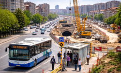 Ankara'da metro çalışması başladı: Natoyolu'ndaki o durak taşındı!
