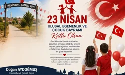Kırıkkale Delice Hamisbeyli Çatallı Köyü’nde 23 Nisan Coşkusu