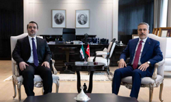 Ankara’da Ortak Basın Toplantısı: Fidan ve Şeybani’den Bölgesel İstikrar Mesajı