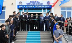 Ankara Üniversitesi'nden öğrencilere yeni yuva: Bala Erkek Öğrenci Evi hizmete girdi!