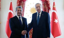 Ankara’da kritik zirve! Cumhurbaşkanı Erdoğan Barzani’yi kabul etti