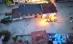 Samsun’da sel felaketi! Havza ilçesi sular altında kaldı