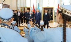 Erdoğan’a Astana’da görkemli tören: Dombra şarkısıyla karşılandı