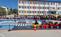 Ankara Beypazarı’nda Öğrencilere Trafik Güvenliği Eğitimi Verildi