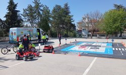 Beypazarı’nda Jandarmadan 400 öğrenciye trafik eğitimi