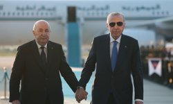 Cumhurbaşkanı Erdoğan, Cezayir Cumhurbaşkanı Tebbun'u karşıladı