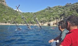 Marmaris'te korku dolu dakikalar! 110 yolcunun bulunduğu gezi teknesi battı
