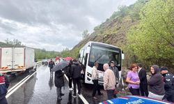 Ankara’da sağanak yağış trafik kazasına neden oldu!