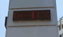 Antalya’da termometreler 41 dereceyi gösterdi