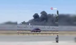 Ankara’da fabrikada yangını!