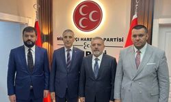 Sincan’da Başkan Ercan’dan MHP İlçe Başkanlığına tebrik ziyareti
