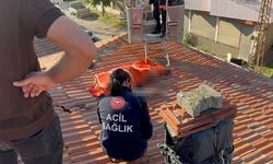 Çatıdan düşen vatandaş yaşamını yitirdi