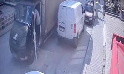 Ankara'da facianın eşiğinden dönüldü! Kontrolden çıkan kamyoneti böyle durdurdu