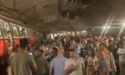 İstanbul'da korku dolu anlar! Metro raydan çıktı, yolcular tahliye edildi