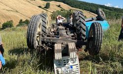 Samsun’da traktör devrildi: Sürücü hayatını kaybetti
