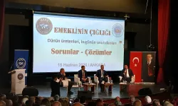 Emeklilerin sesi Gençlik Parkı’ndan yükseldi