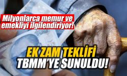 Milyonlarca memur ve emekliyi ilgilendiriyor! Maaşlara ek zam teklifi TBMM’ye sunuldu!