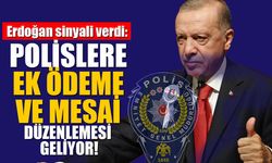 Cumhurbaşkanı Erdoğan sinyali verdi: Polislere ek ödeme ve mesai düzenlemesi geliyor!