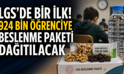 LGS maratonunda öğrencilere moral desteği! Beslenme paketi uygulaması hayata geçiyor