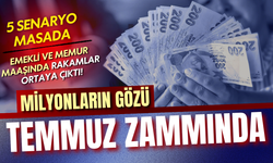 Temmuz zammı için geri sayım başladı! emekli ve memur maaşlarında 5 senaryo masada