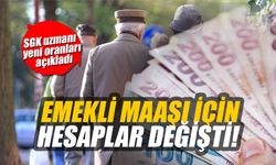 Emekli maaşı için hesaplar değişti! SGK uzmanı zam oranlarını açıkladı