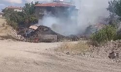 Ankara'da ot yakma girişimi felaketle sonuçlandı! Alevler evi sardı