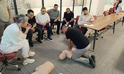 Sincan Belediyesi personeline hayat kurtaran ilk yardım eğitimi