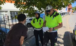 40 bin liralık ehliyet sevinci saatler sürdü: Yayaya yol vermeyen aday sürücünün ehliyeti iptal edildi