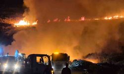Bodrum’da makilik alanda yangın! Alevler birçok noktadan görüldü