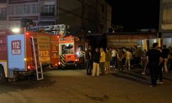Samsun’da boya deposunda yangın çıktı