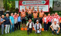 Kozluören Yağlı Pehlivan Güreşleri tamamlandı! Ankara ASKİ finalde kürsünün ikinci basamağında kaldı