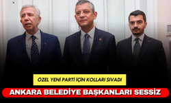Özel Yeni Parti İçin Kolları Sıvadı: Ankara Belediye Başkanları Sessiz