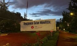 Ankara Keçiören'de uyuşturucuya karşı pankartlı mücadele
