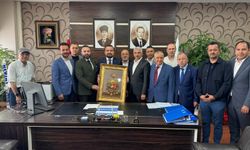 Çankırılı sivil toplum kuruluşlarından Keçiören Belediye Başkan Yardımcısı Mustafa Şen'e ziyaret