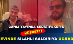 Canlı yayında Sedat Peker'e küfretti: Evinde kurşunların hedefi oldu!