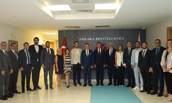 GGYD yönetiminden Ankara Defterdarı Yüksel Duman’a ziyaret