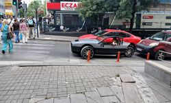 Tunalı Hilmi Caddesi'nde merak uyandıran üç tekerlekli lüks araç