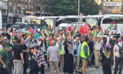Bosna'dan yola çıkan filistin konvoyu Ankara'da coşkuyla karşılandı