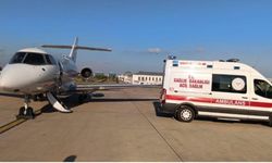 Kırklareli'nden Ankara'ya zamanla yarış! Ağır yaralı hasta hava ambulansıyla sevk edildi