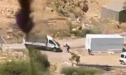 Adıyaman'da arazi kavgasının görüntüleri ortaya çıktı! Kamyonetle çarptığı kişiyi metrelerce savurdu